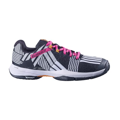 Babolat Scarpe Da Padel Per Adulti Sensa Nero, Tennis Unisex, 38.5 Eu