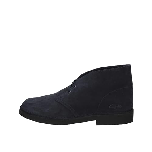 Clarks Desert Bt Evo, Uomo, Navy Suede, 42.5 Eu