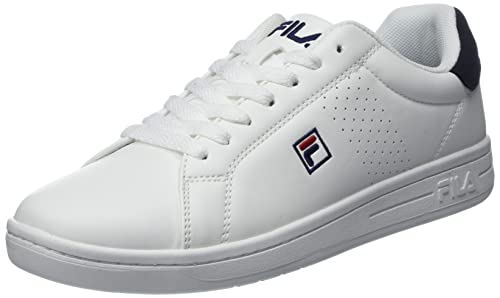 Fila Crosscourt 2 F Low, Scarpe Da Ginnastica Basse Uomo, Bianco (White-Dress Blues), 42 Eu