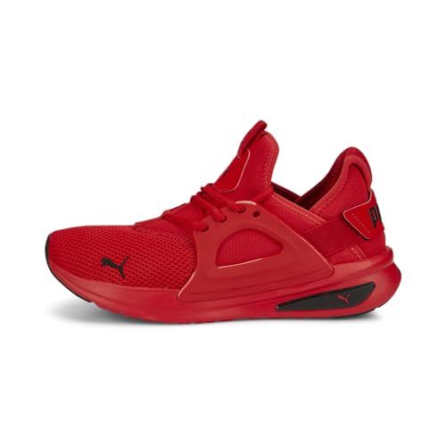 Puma Unisex Scarpe Da Running Softride Enzo Evo, High Risk Red-Black, 45 Eu