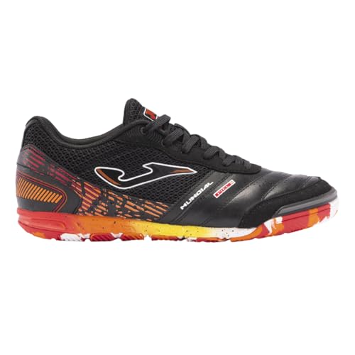 Joma Mundial 2401 Indoor, Scarpe Da Calcio A 5 Uomo (Nero, Sistema Taglie Calzature Eu, Adulto, Numero, Media, 42.5)