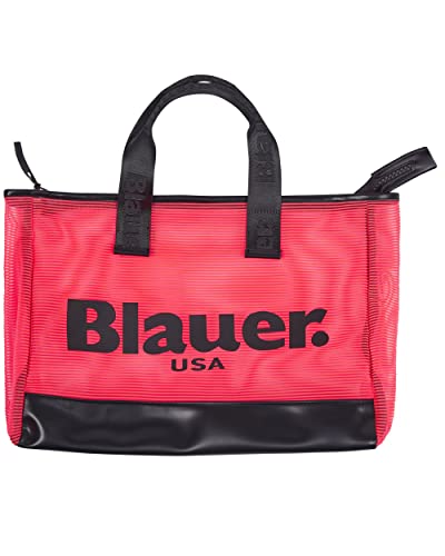Blauer Borsa Donna Kara06 Rosso Shopping Bag Mesh Uni