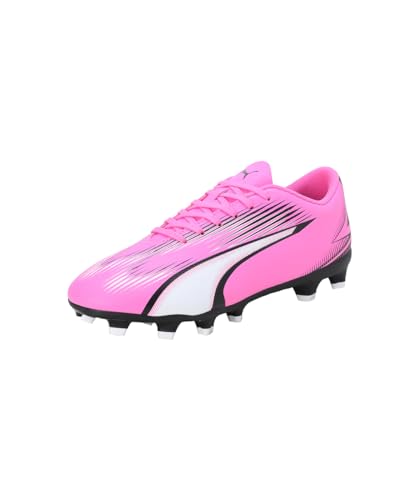 Puma Unisex Kids Ultra Play Fg/Ag Jr Scarpe Da Calcio, Poison Pink Puma White Puma Black, 35.5 Eu