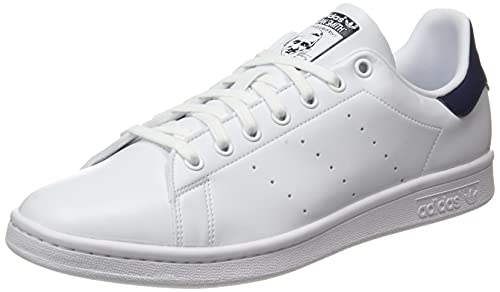 Adidas Stan Smith, Scarpe Da Ginnastica Uomo, White White Collegiate Navy, 36 Eu