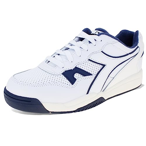 Diadora Scarpe Unisex 179584 Bianco/Azzurro Sneaker Winner 45