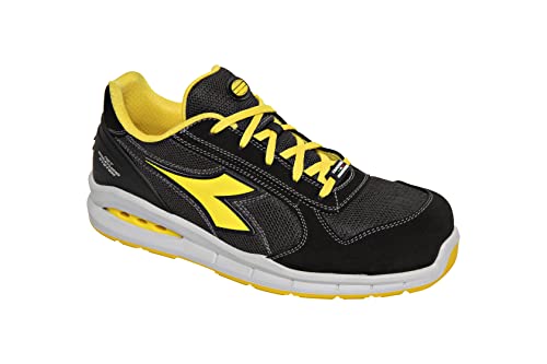 Utility Diadora Run Net Airbox Low S1P Src - Scarpa Di Sicurezza Uomo, Multicolore (Wind Gray/Aluminum), 47 Eu