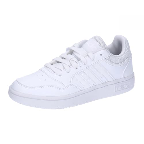 Adidas Hoops Shoes, Sneakers Unisex - Bambini E Ragazzi, Cloud White Cloud White Cloud White, 30 Eu
