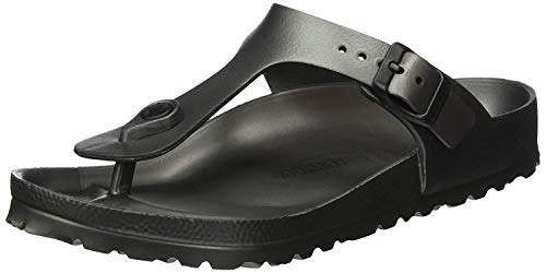 Birkenstockgizeh Eva - Sandali A Punta Aperta Unisex Adulti, Grigio (Grey (Metallic Anthracite)), 44