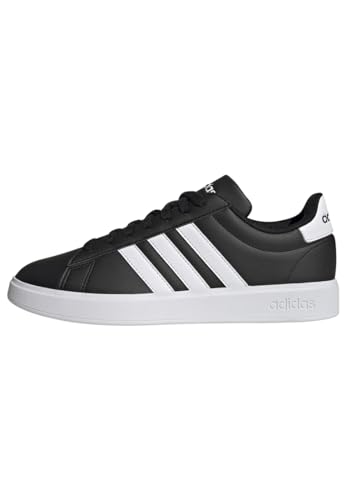 Adidas Grand Court 2.0, Sneaker Uomo, Core Black Ftwr White Core Black, 41 1/3 Eu