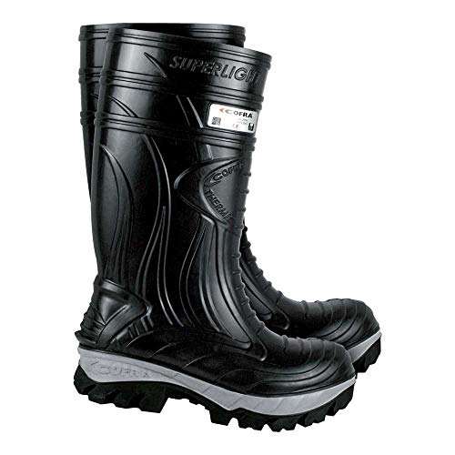 Cofra Thermic Black S5 Met Tg. 47 Stivale Pu/Gomma Antistatico Nero