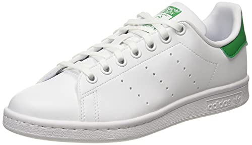 Adidas Stan Smith C, Sneaker Unisex - Adulto, Bianco (Ftwr White/Ftwr White/Green Fx), 32 Eu