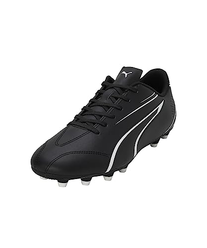 Puma Men Vitoria Fg/Ag Soccer Shoes, Puma Black-Puma White, 42 Eu