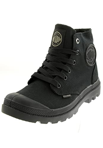 Palladium Pampa Monochrome, Stivali Sneaker Unisex - Adulto, Nero (315), 40 Eu