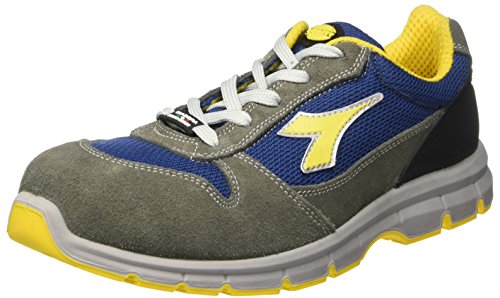 Utility Diadora 701.158619 - Scarpa Antifortunistica Bassa Unisex – Adulto, Grigio Grigio Castello Blu Insegna, 43 Eu