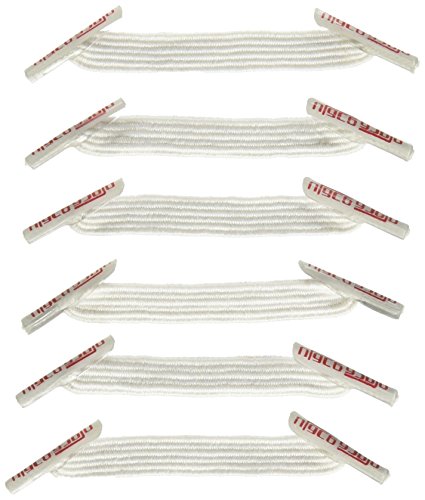 U-Lace Mix N Match, Lacci, Bianco (Bianco), Taglia Unica