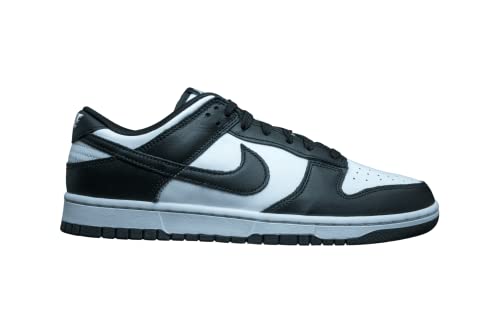 Nike Dunk Low Retro, Sneaker Uomo, White/Black-White, 44 Eu