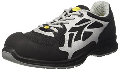 Utility Diadora Flex Low S1P Src Esd, Scarpe Da Lavoro Uomo, Nero, 45 Eu