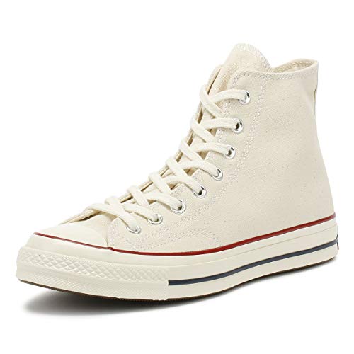 Converse Taylor Chuck 70 Hi, Scarpe Da Ginnastica Basse Unisex-Adulto, Multicolore Parchment Garnet Egret 247, 42 Eu