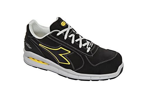 Utility Diadora Run Net Airbox Low S3 Src, Scarpe Da Ginnastica Uomo, Moon Rock Grey, 43 Eu