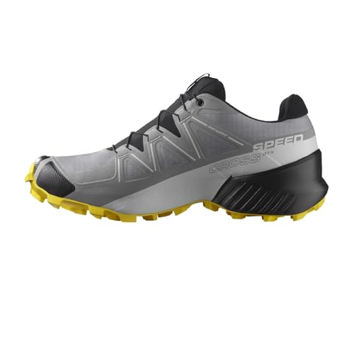 Salomon Speedcross Gore-Tex Scarpe Impermeabili Da Trail Running Da Uomo, Protezione Dalle Intemperie, Grip Aggressivo, Calzata Precisa, Sharkskin/Bla
