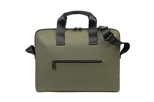 Tucano - Gommo Borsa Porta Pc, Computer, Laptop 15.6 Pollici, Compatibile Con Macbook Pro 16", In Materiale Gommato Di Design Per Uomo E Donna. Verde