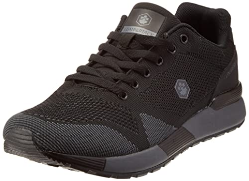 Lumberjack Vendor, Scarpe Con Lacci Uomo, Total Black, 41 Eu