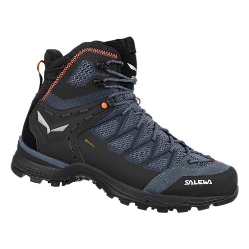 Salewa Ms Mtn Trainer Lite Mid Gtx, Scarpe Basse Da Trekking Ed Escursionismo Uomo, Blu, 44 Eu
