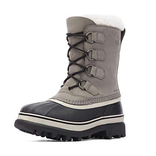 Sorel Caribou Stivali Da Neve Impermeabili Da Donna, Grigio (Shale X Stone), 40 Eu