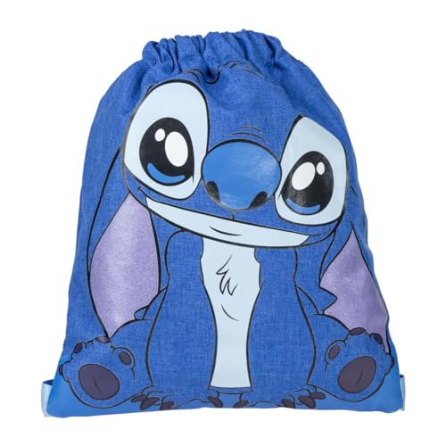 Cerdá Life'S Little Moments Zaino Scuola Stitch, Sacco Unisex Kids, Blu, Regular