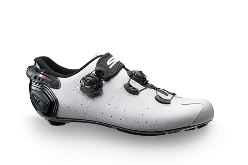 Sidi Scarpe Ciclismo Strada Uomo Wire 2S Bianco Nero [Taglia: 44]