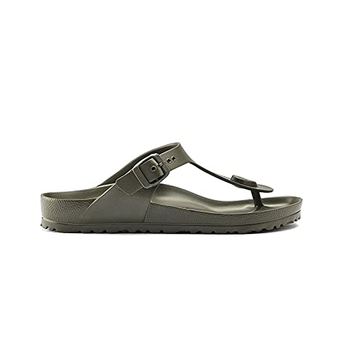 Birkenstock Gizeh Khaki, Eva, Infradito Unisex-Adulto, Verde, 46 Eu