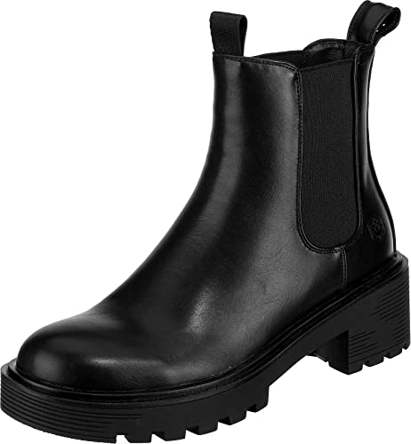 Lumberjack Ramone, Stivali Chelsea Donna, Black, 40 Eu