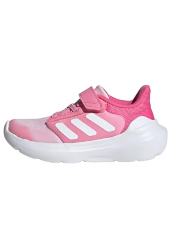 Adidas Tensaur Run 3.0 Shoes Children, Scarpe Basse Non Da Calcio, Clear Pink/Cloud White/Pulse Magenta, 31 Eu