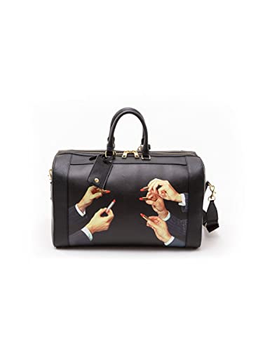 Seletti Travel Kit Travel Bag Black Lipstick