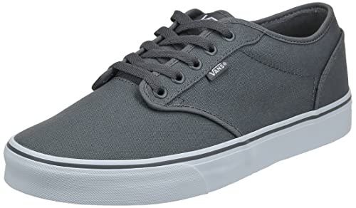 Vans Atwood, Sneaker, Uomo, (Canvas) Pewter/White, 50 Eu