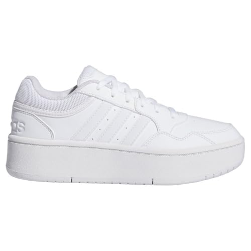 Adidas Hoops 3.0 Bold Shoes, Scarpe Basse Non Da Calcio Unisex - Bambini E Ragazzi, Cloud White Cloud White Cloud White, 36 Eu