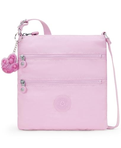 Kipling Keiko, Borse A Tracolla Donna, Rosa Fiorito, 11.5''L X 6.5''H X 1.5''D