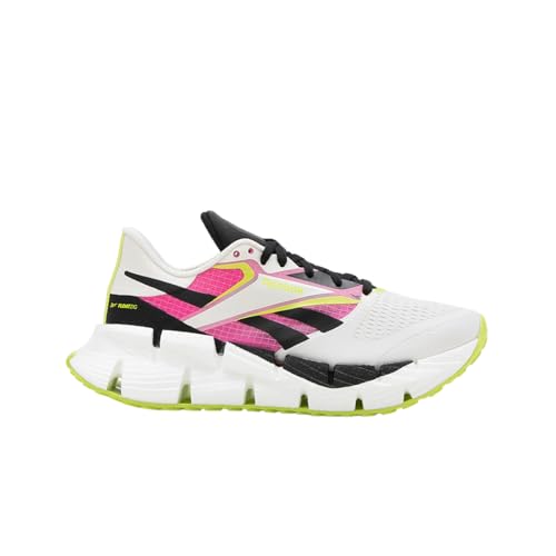 Reebok Floatzig 1, Sneaker Donna, Chalk/Black/Laspin, 42.5 Eu