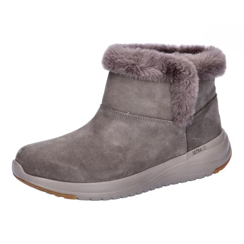 Skechers On-The-Go Stellar Cozy Step, Stivaletto Donna, Marrone, 37 Eu