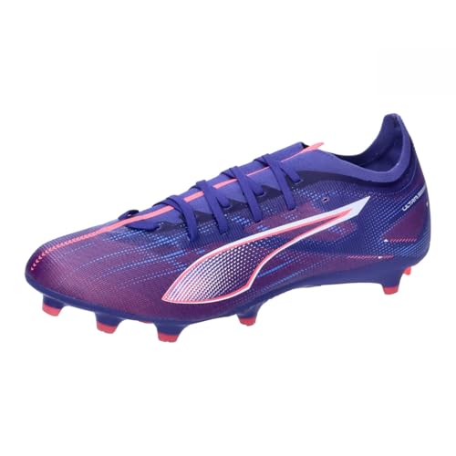 Puma Ultra 5 Match Fg/Ag, Soccer Shoe Unisex - Adulto, Lapis Lazuli Puma White Sunset Glow, 40 Eu