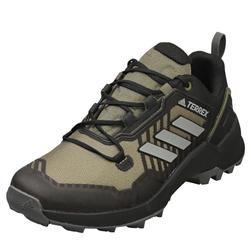 Adidas Terrex Swift R3, Sneaker Uomo, Olifoc Gritre Negbas, 42 2/3 Eu