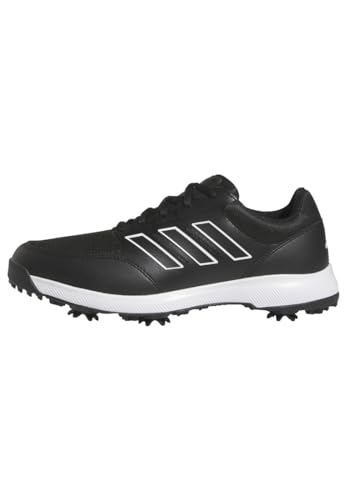 Adidas Tech Response 3.0 Wide Golf Shoes, Scarpe Uomo, Core Black/Core Black/Cloud White, 43 1/3 Eu
