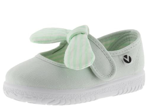 Victoria Ballerina Ojalá Tela & Strappo & Fiocco A Strisce Melon 27