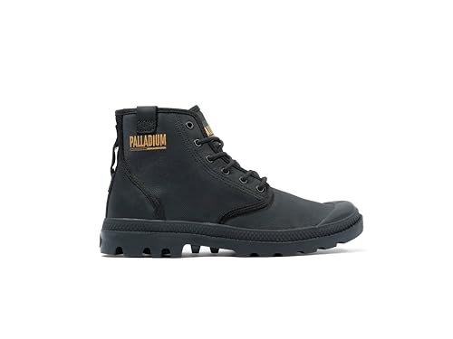 Palladium Pampa, Ankle Boot Unisex-Adulto, Nero, 41 Eu