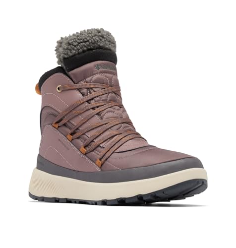 Columbia Red Hills Omni-Heat Stivali Da Neve Impermeabili Donna, Marrone (Basalt X Camel Brown), 36 Eu