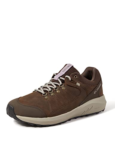 Columbia Trailstorm Crest Waterproof Scarpe Da Trekking Basse Impermeabili Da Donna, Marrone (Cordovan X Kettle), 43 Eu