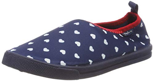 Playshoes Aqua-Schuhe Slipper Herzchen, Scarpe Da Acqua Unisex - Bambini E Ragazzi, Blu (Marine 11), 26.5 Eu
