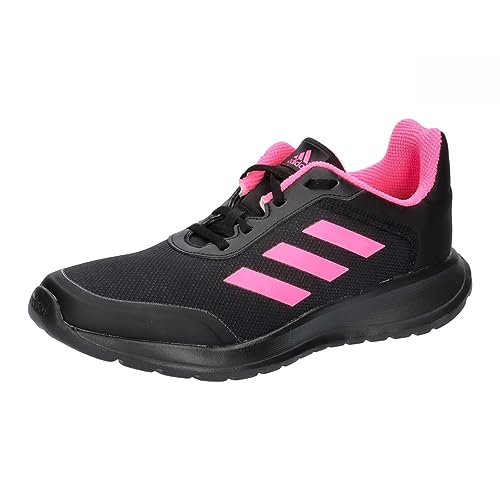 Adidas Tensaur Run 2.0, Scarpe Unisex - Bambini E Ragazzi, Core Black Lucid Pink Core Black, 38 2/3 Eu