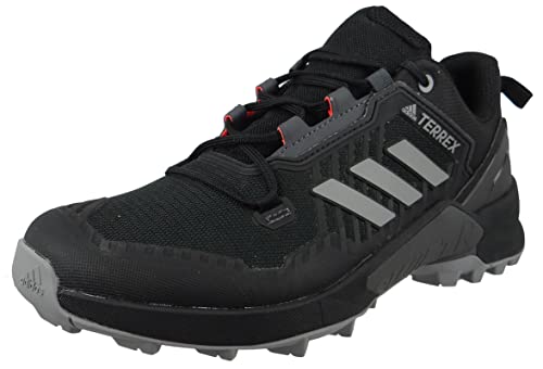 Adidas Zapatilla Terrex Swift R3, Stivali Da Escursionismo Uomo, Cblack/Grefou/Solred, 40 2/3 Eu