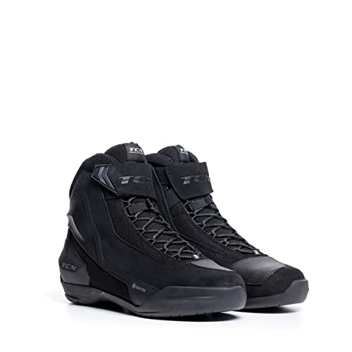 Tcx - Jupiter 5 Gore-Tex, Scarpe Da Moto Uomo, Protettiva, Con Membrana Gore-Tex Performance Integrata Nella Tomaia In Pelle Scamosciata, Chiusura Con
